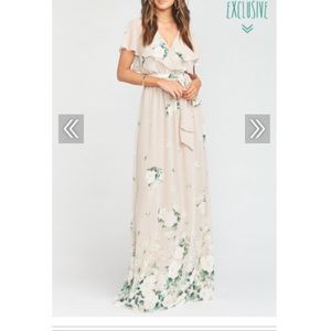 SMYM Audrey Maxi Dress Bouquet Toss